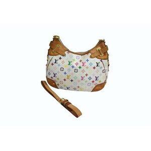 Louis Vuitton Greta Shoulder Bag Monogram Multicolore Multicolor White
